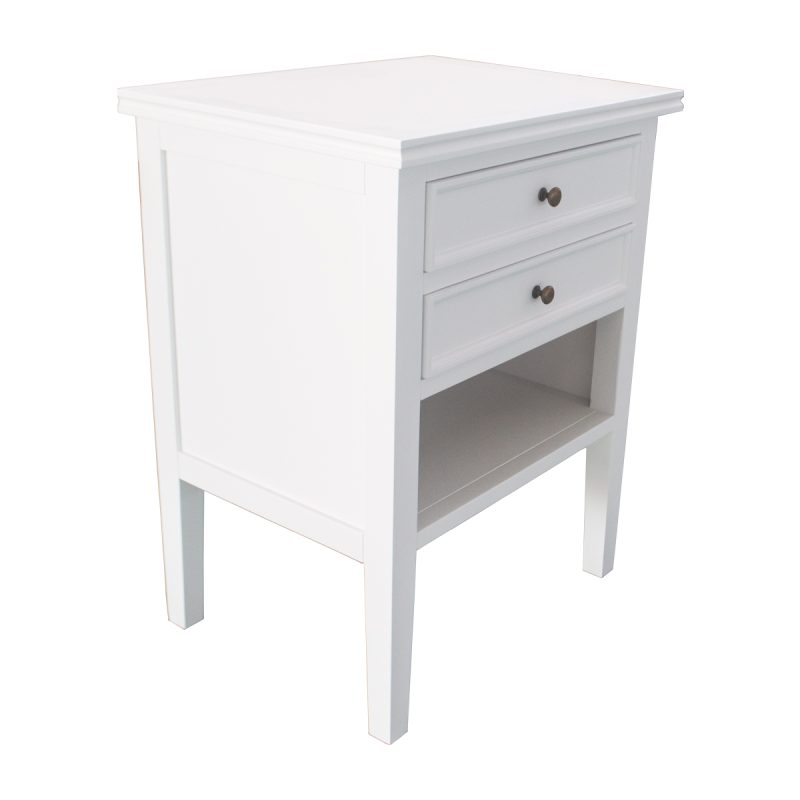 Alternative view of Partrack Side Table White