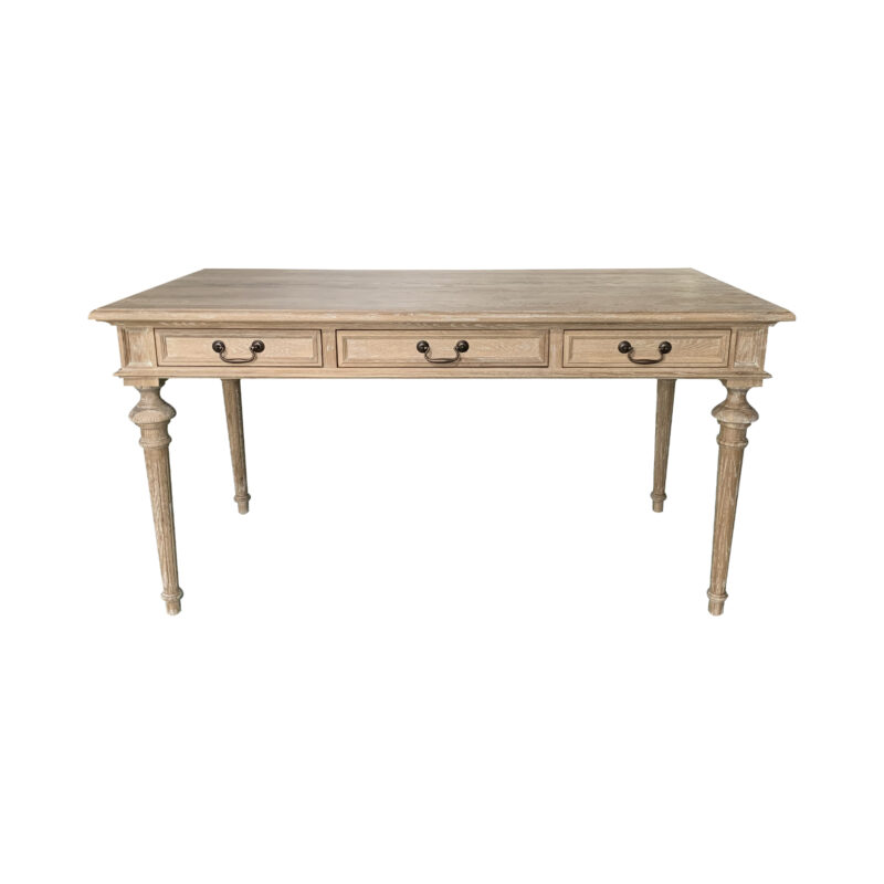 Phillip Scott Desk Whitewashed Oak