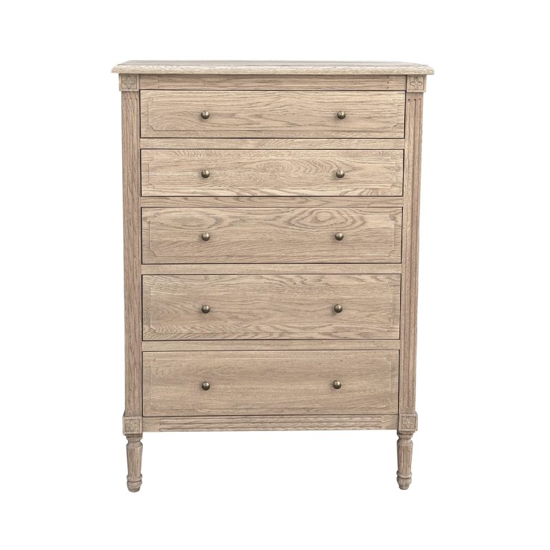 Alternative view of Flinders Weathered Oak Chest Round Knobs