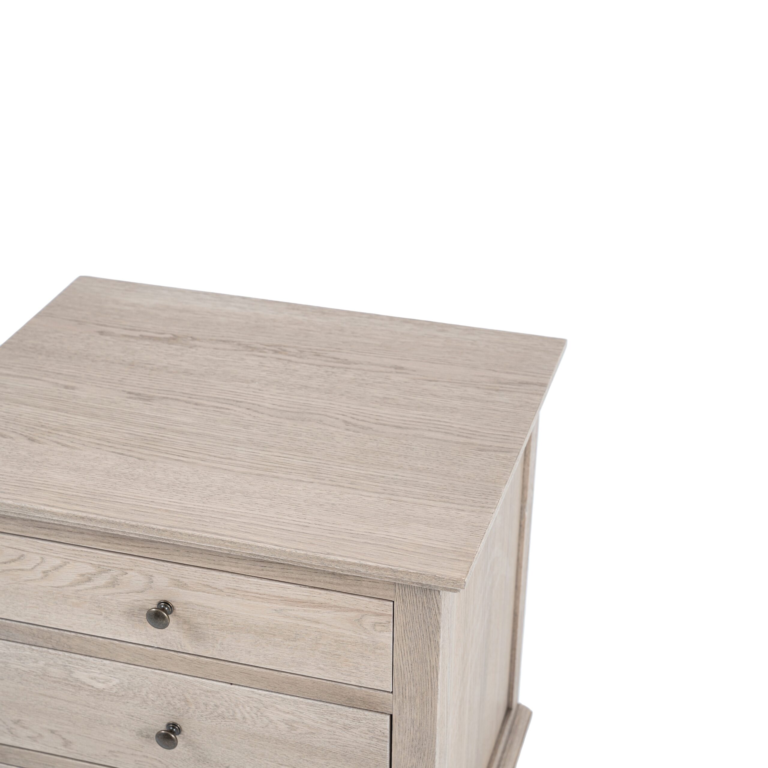 Emmerson Oak Side Table Round Knob - Image 5