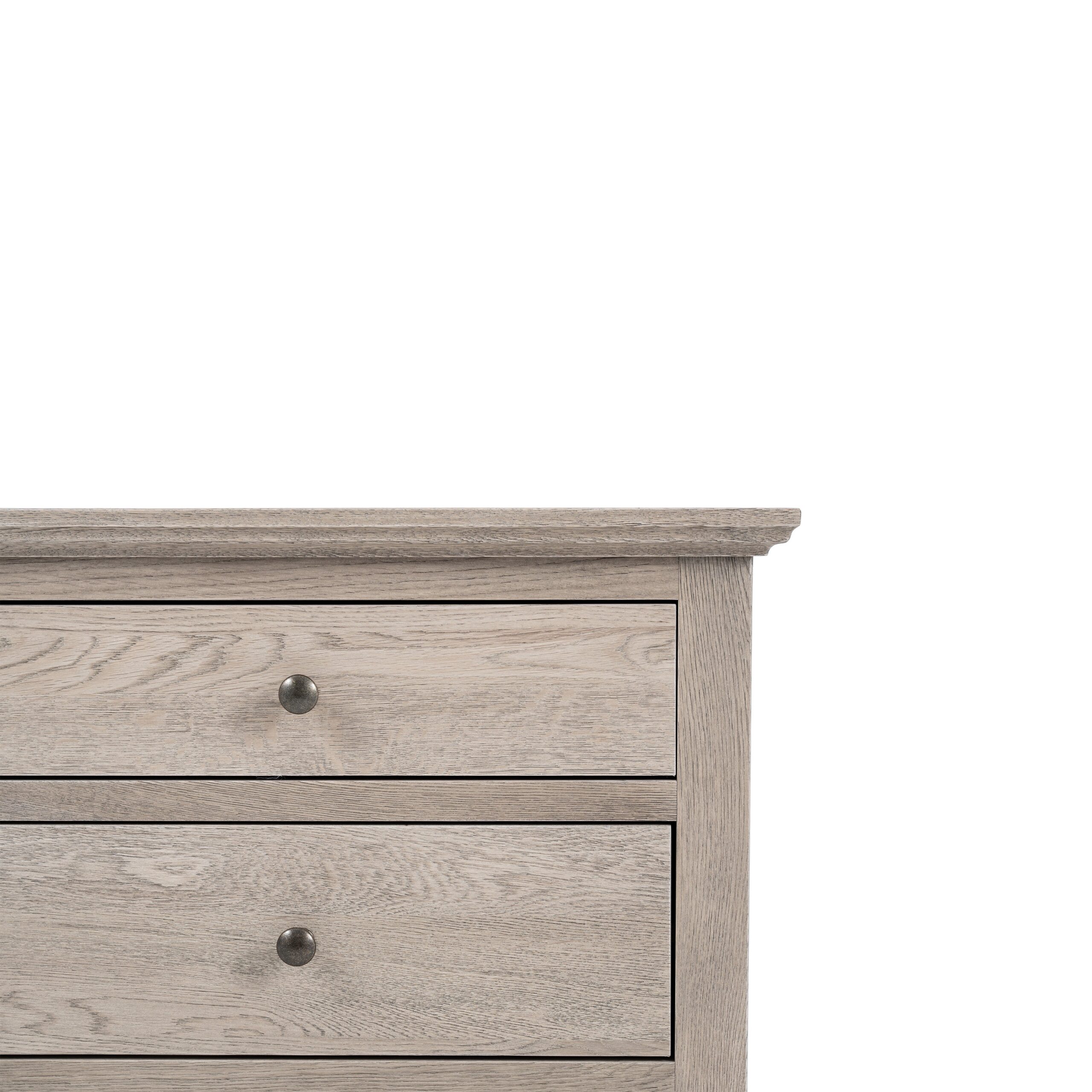 Emmerson Oak Side Table Round Knob - Image 3