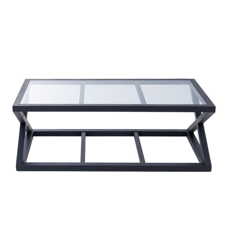 Valencia Coffee Table Black Oak