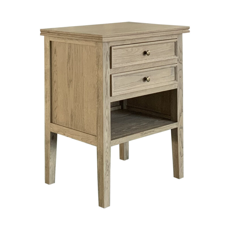 Partrack Side Table Weathered Oak