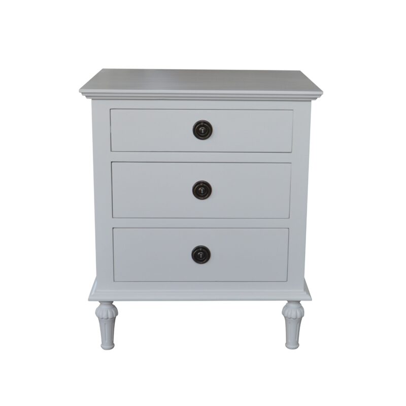 Emmerson White Side Table