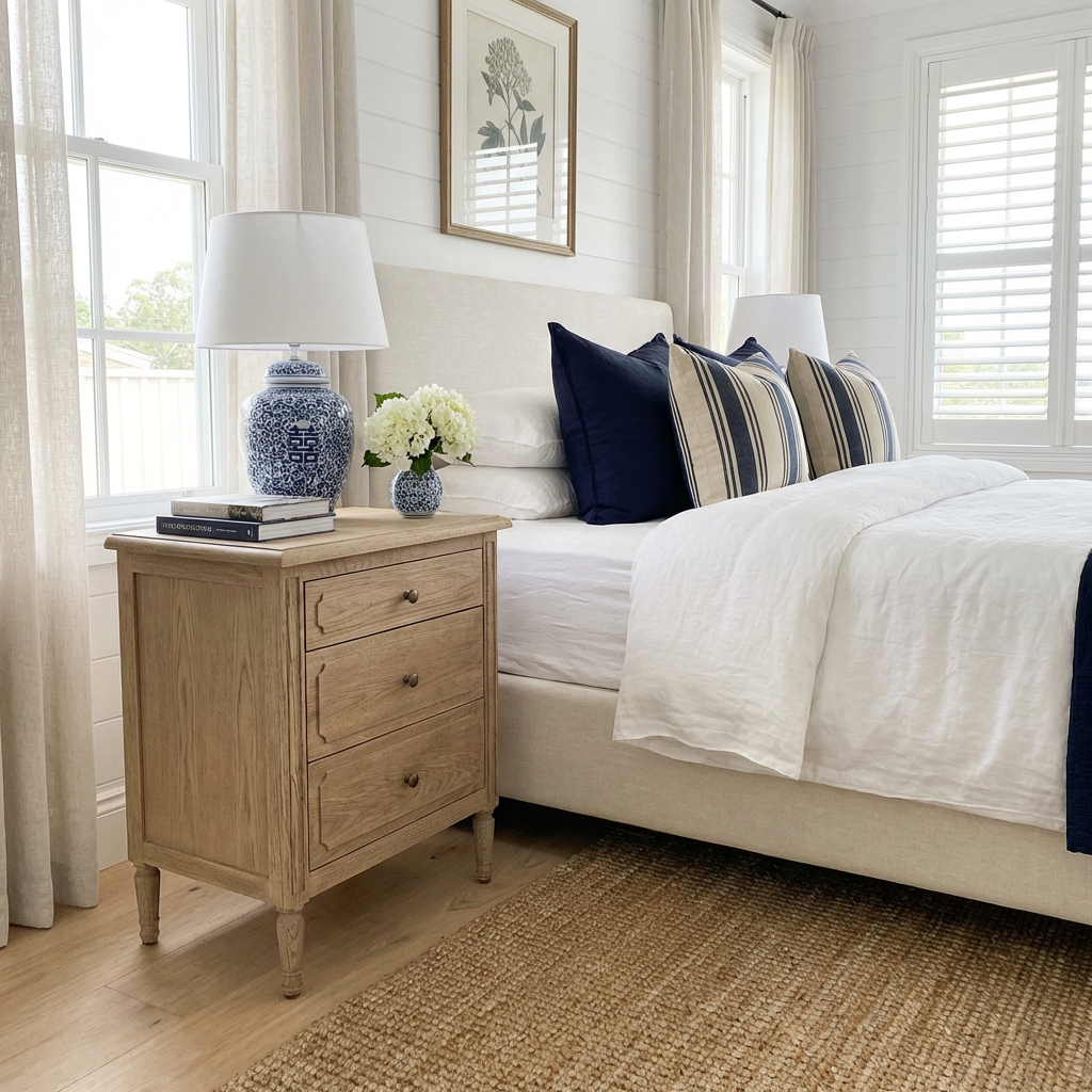 Marcelle Side Table Weathered Oak - Image 2