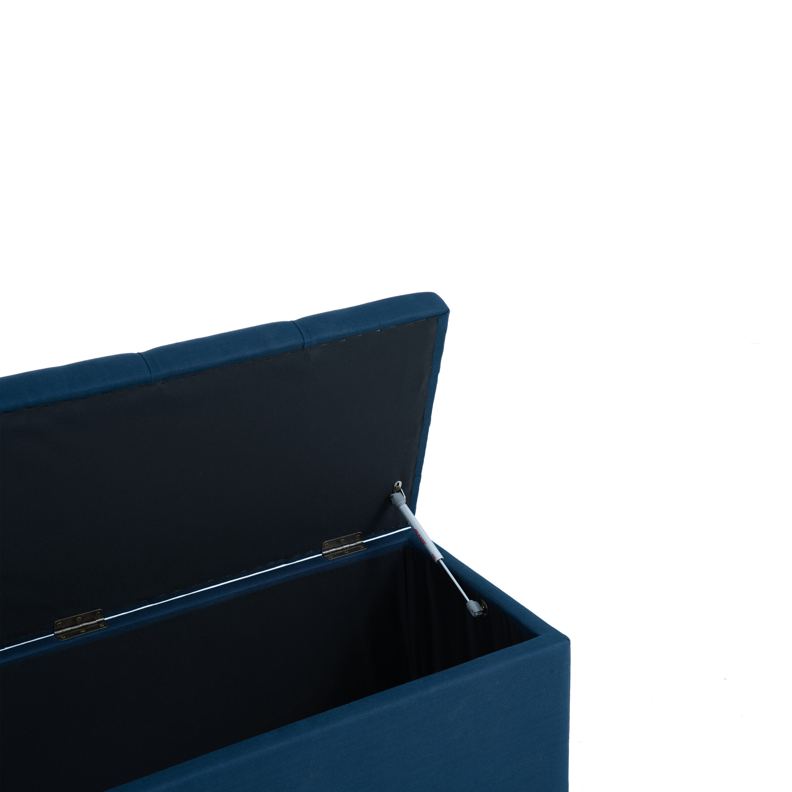 Chelsea Trunk Blue Navy Linen Small - Image 4
