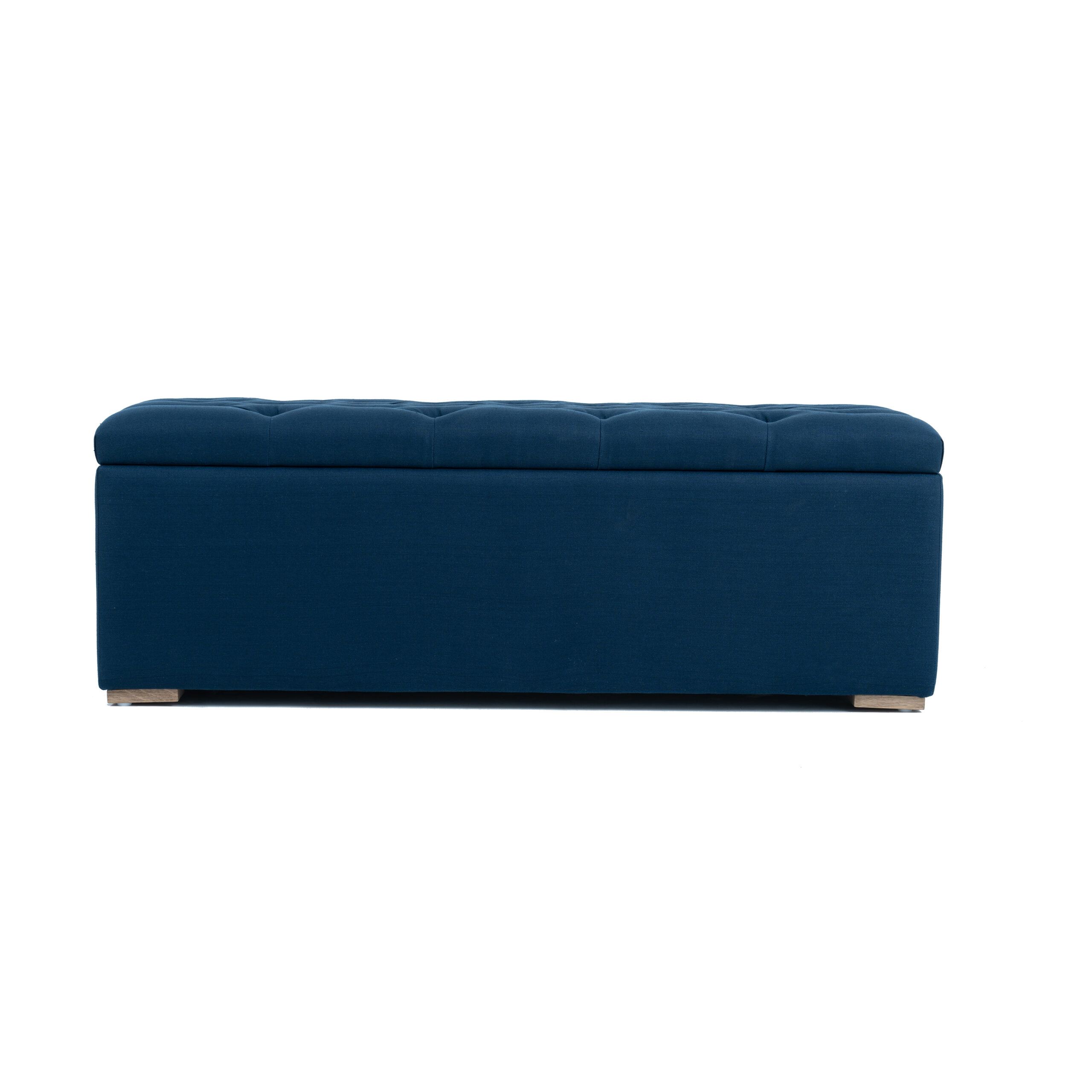 Chelsea Trunk Blue Navy Linen Small