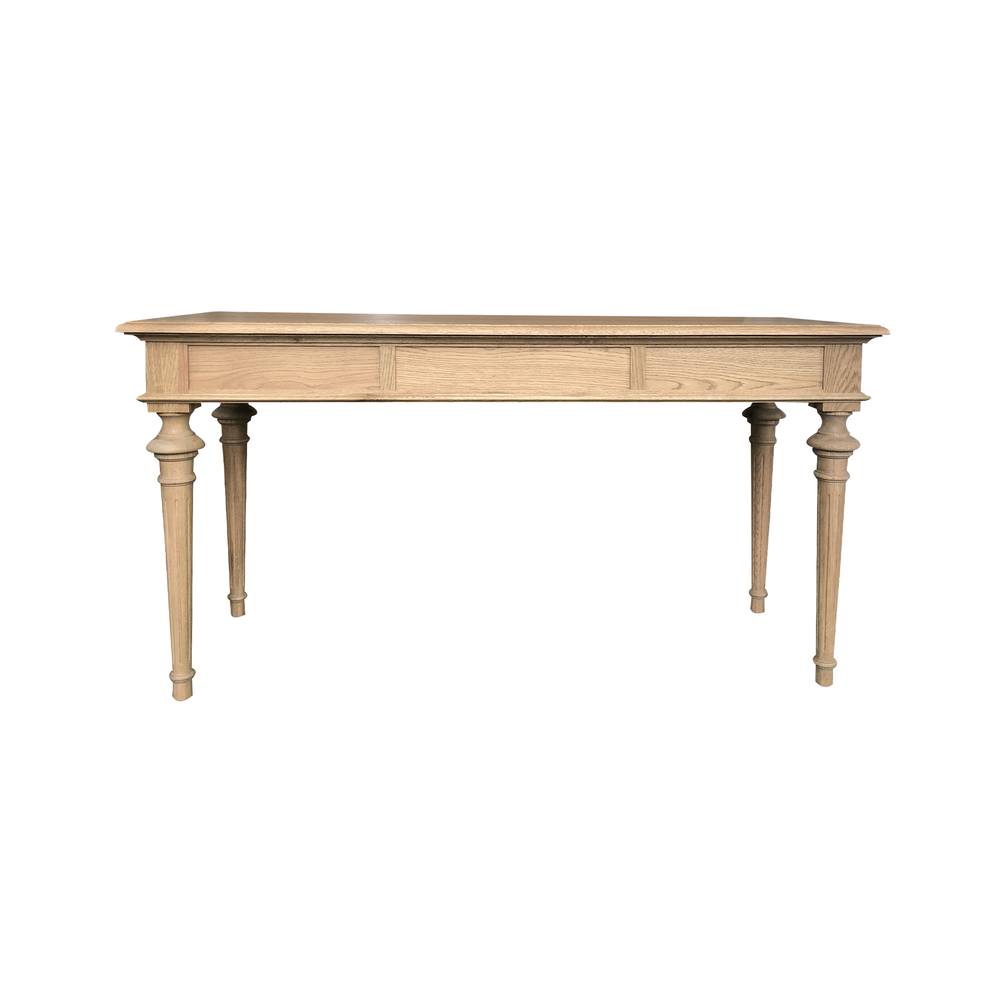 Phillip Scott Desk Weathered Oak 60cmD - Image 4