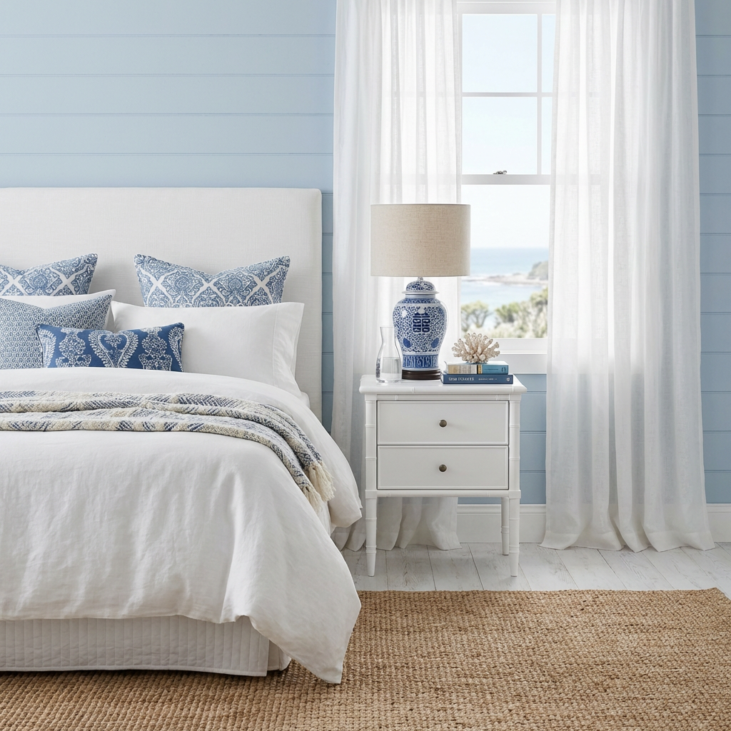 Erickson 2-Drawer Side Table White - Image 2