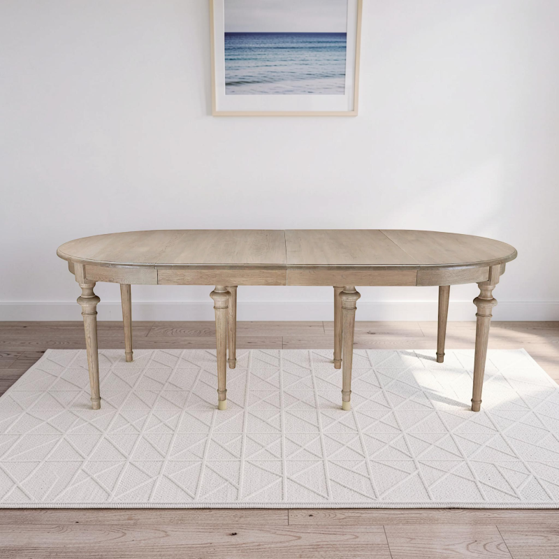 Alternative view of Addison Extendable Dining Table Weathered Oak