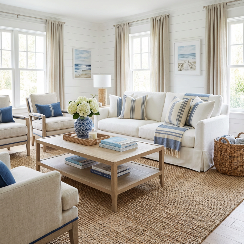 Alternative view of French Contemporary Coffee Table Weathered Oak
