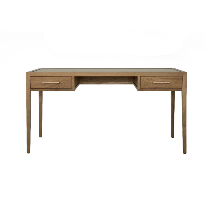 French Contemporary Desk Natural Oak