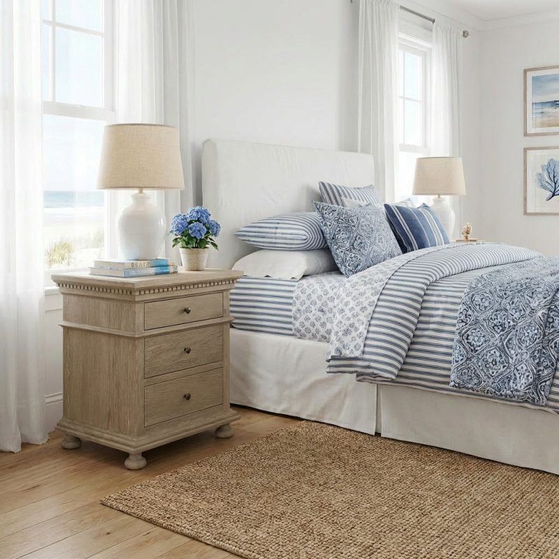 Alternative view of Frances Side Table Dark Oak