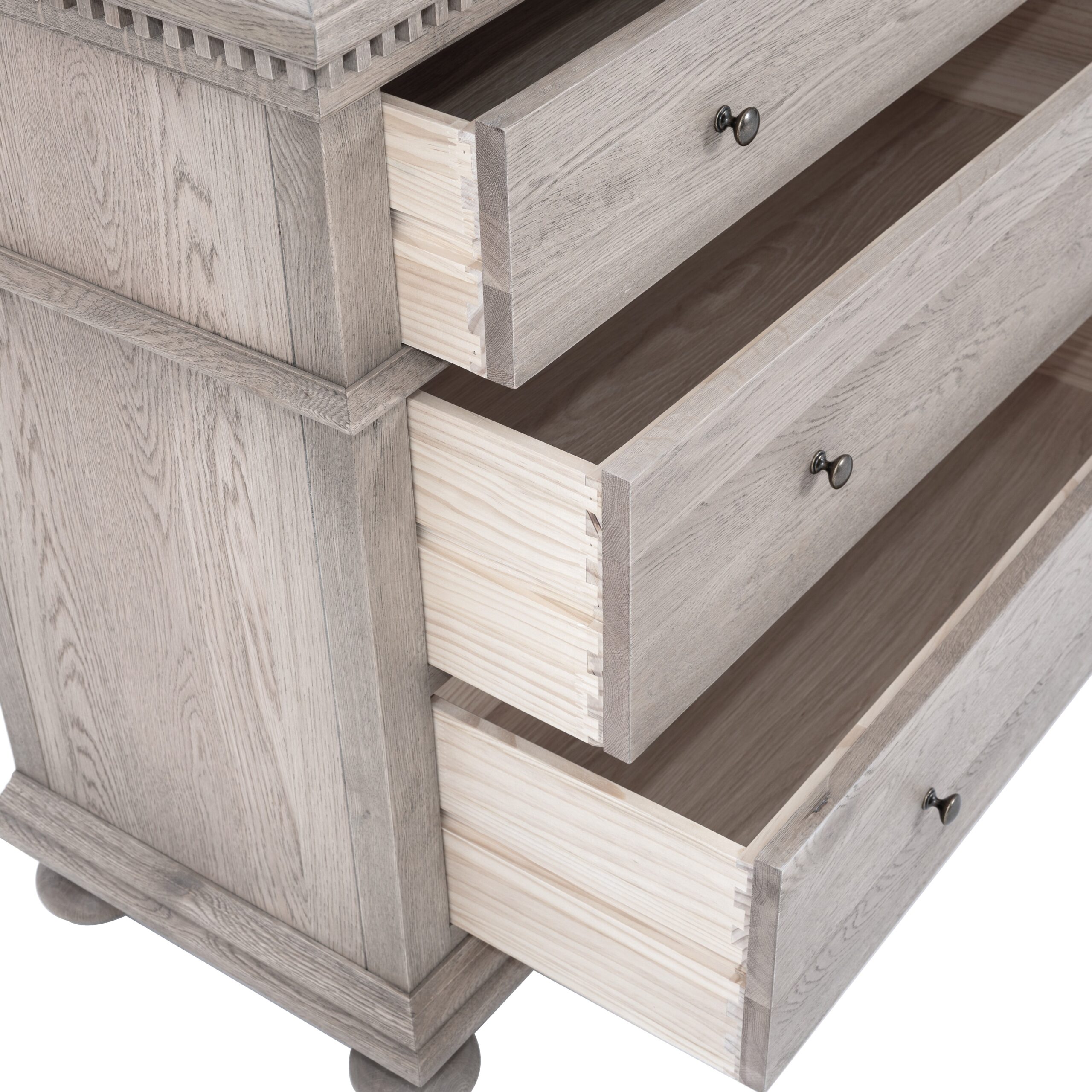Frances Chest Small Weathered Oak - Image 3