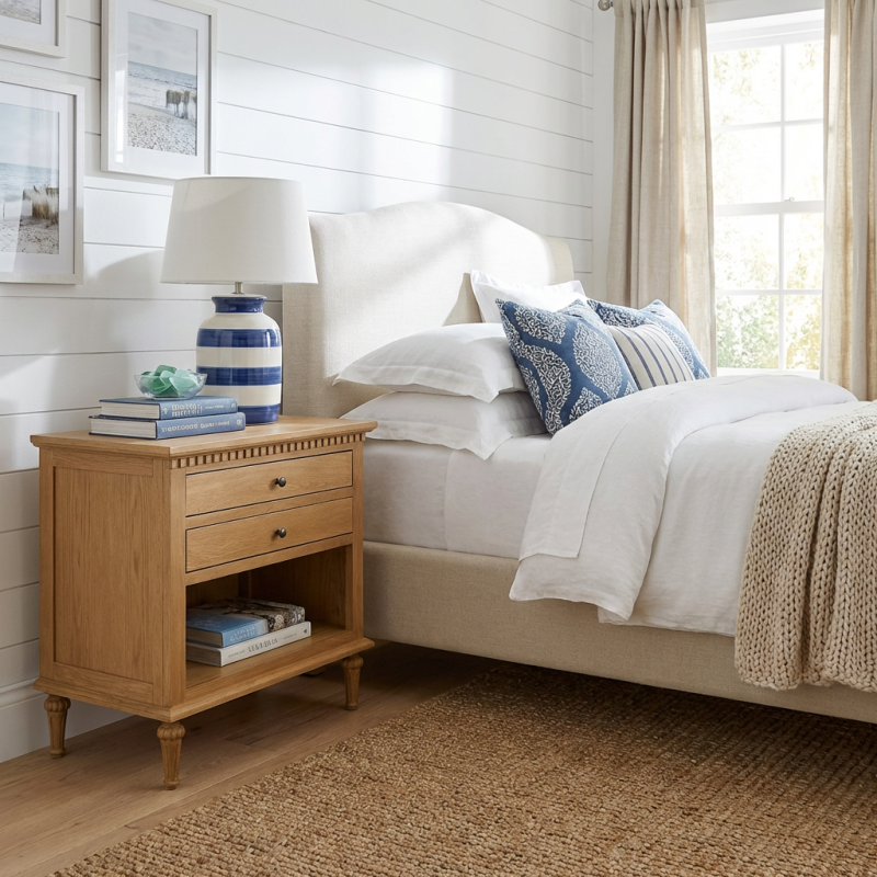 Alternative view of Maison Side Table Natural Oak Large