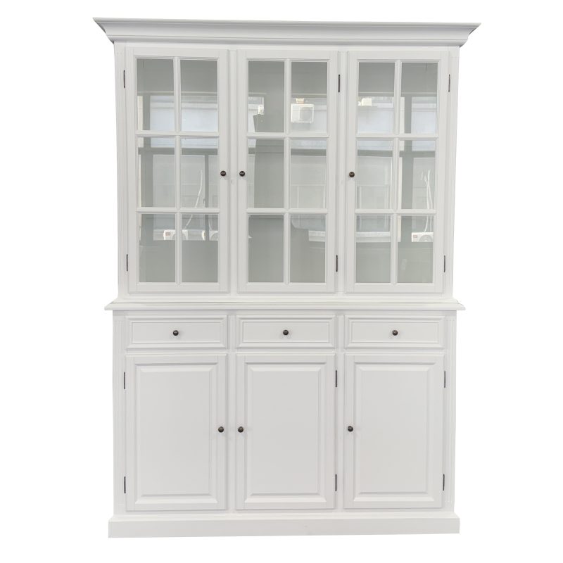 Hampton Display Cabinet White