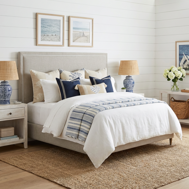 Alternative view of Lawson King Bedhead Natural Linen