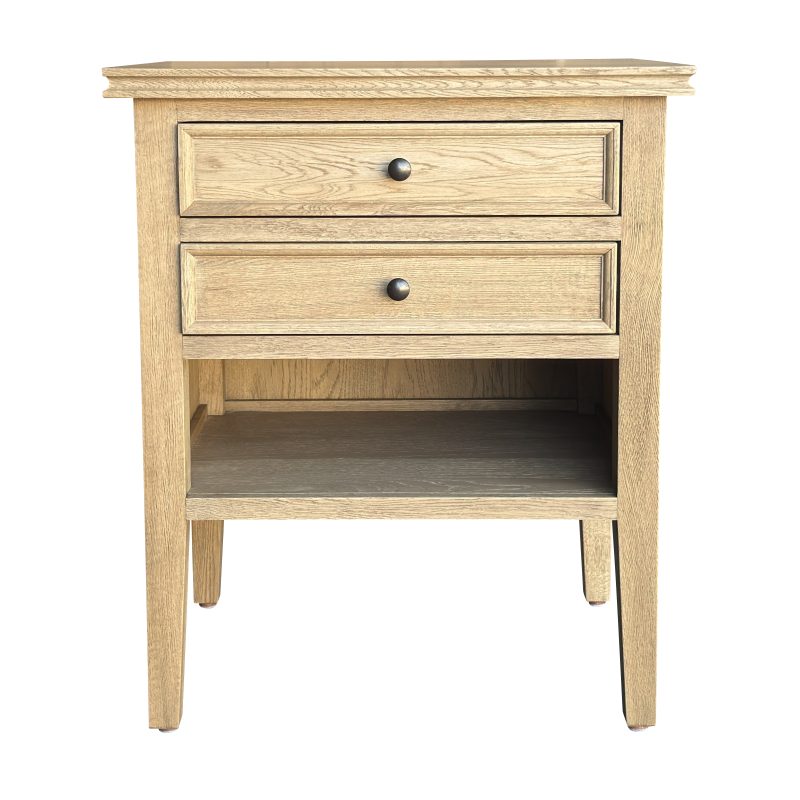 Partrack Side Table Weathered Oak