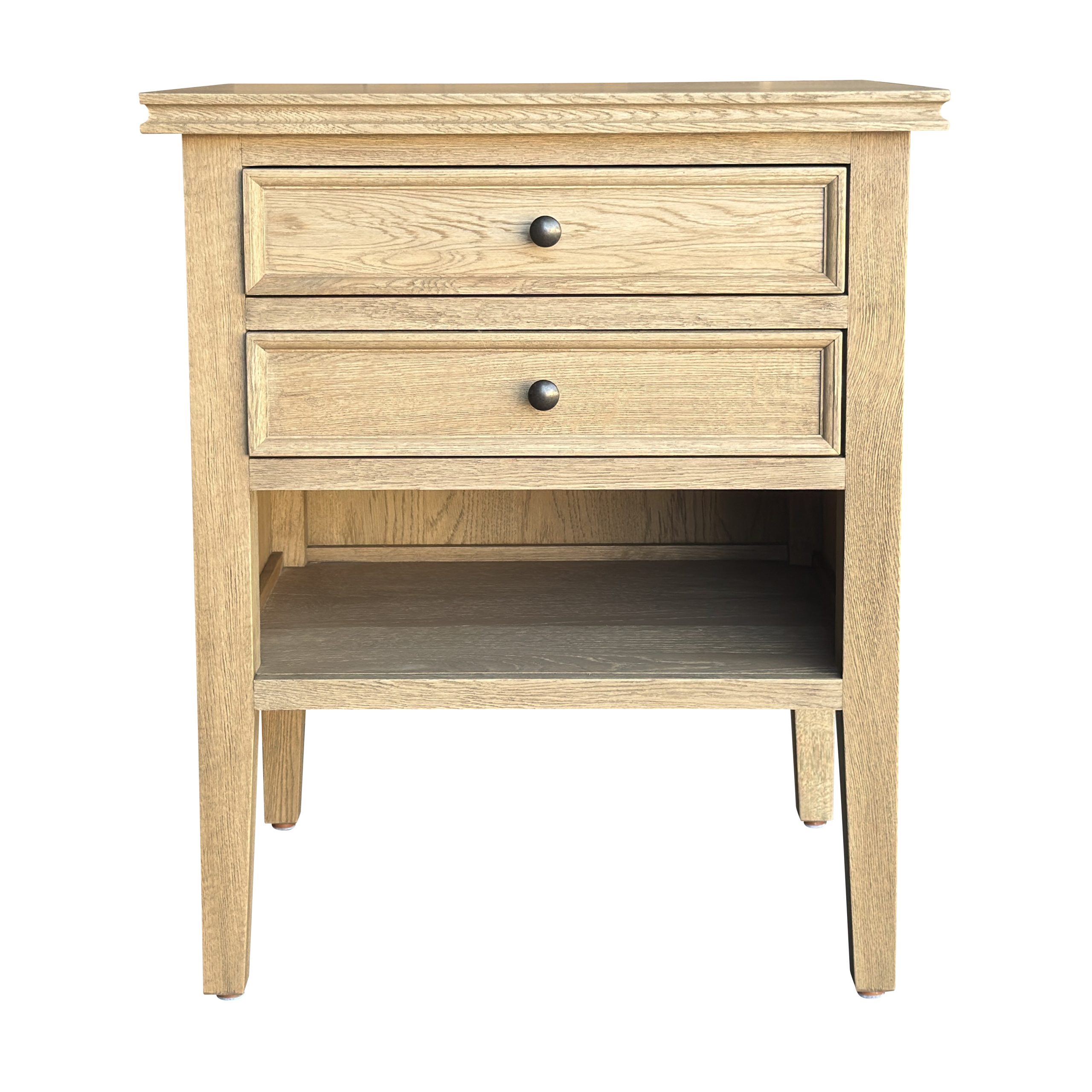 Partrack Side Table Weathered Oak