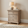 Frances Side Table Dark Oak