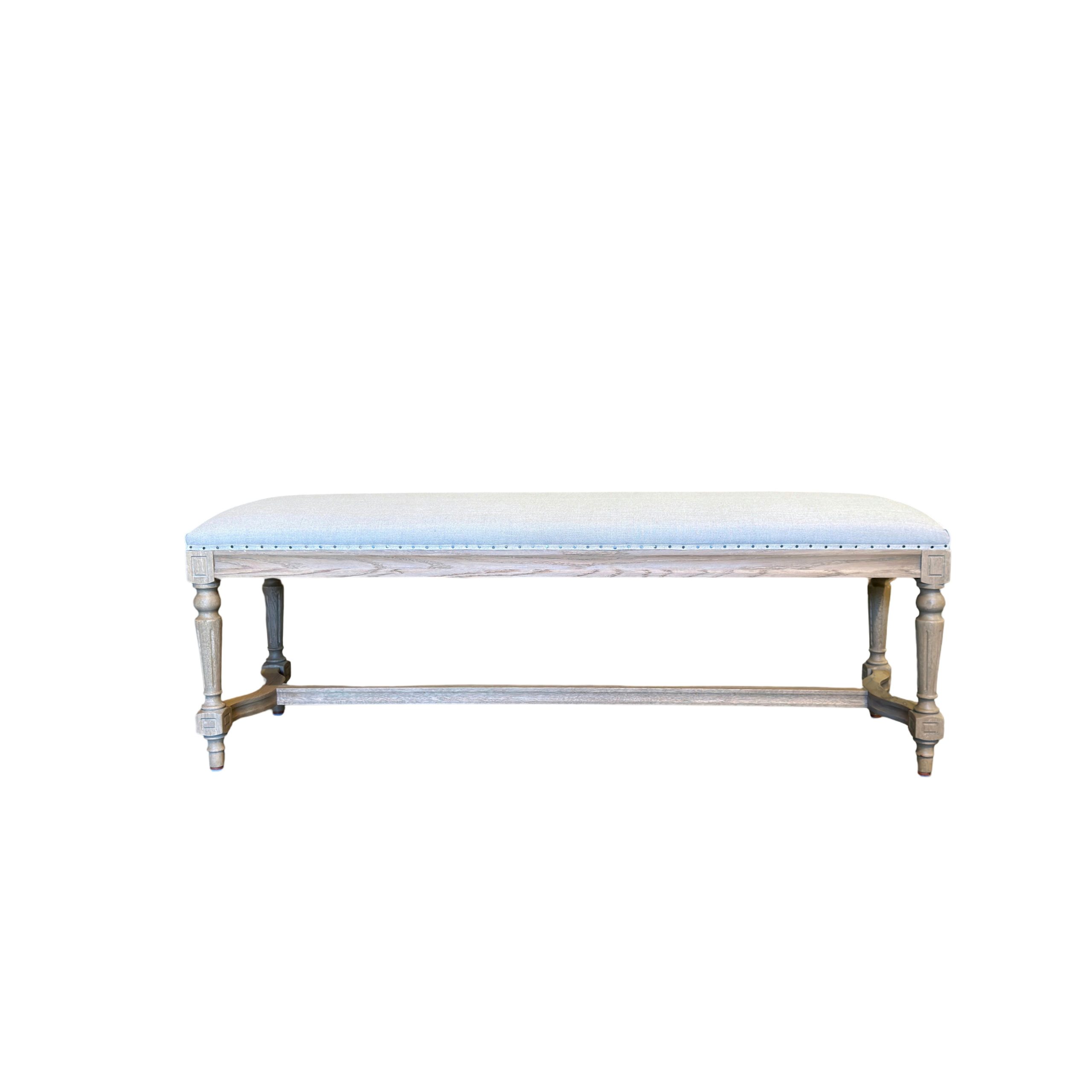 Simon Bench Weathered Oak II