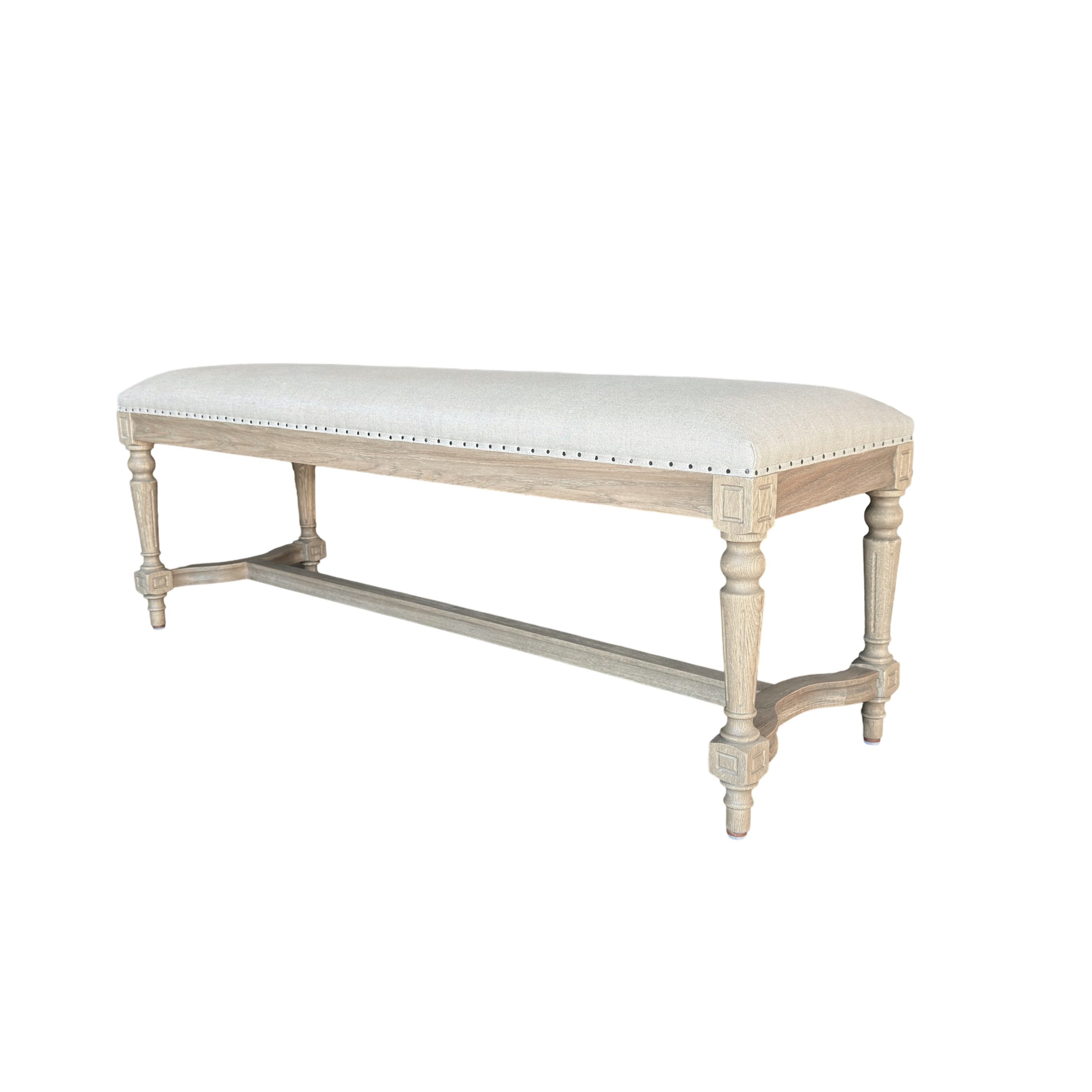 Simon Bench Weathered Oak II - Image 2