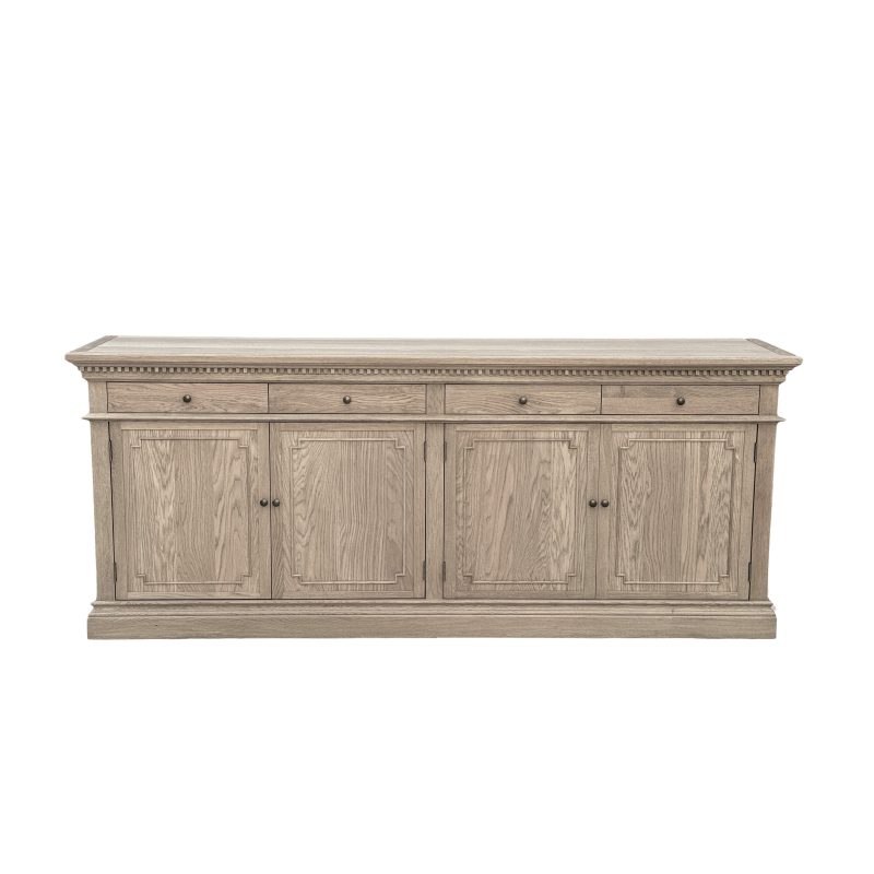 St. James Weathered Oak Sideboard 220cm