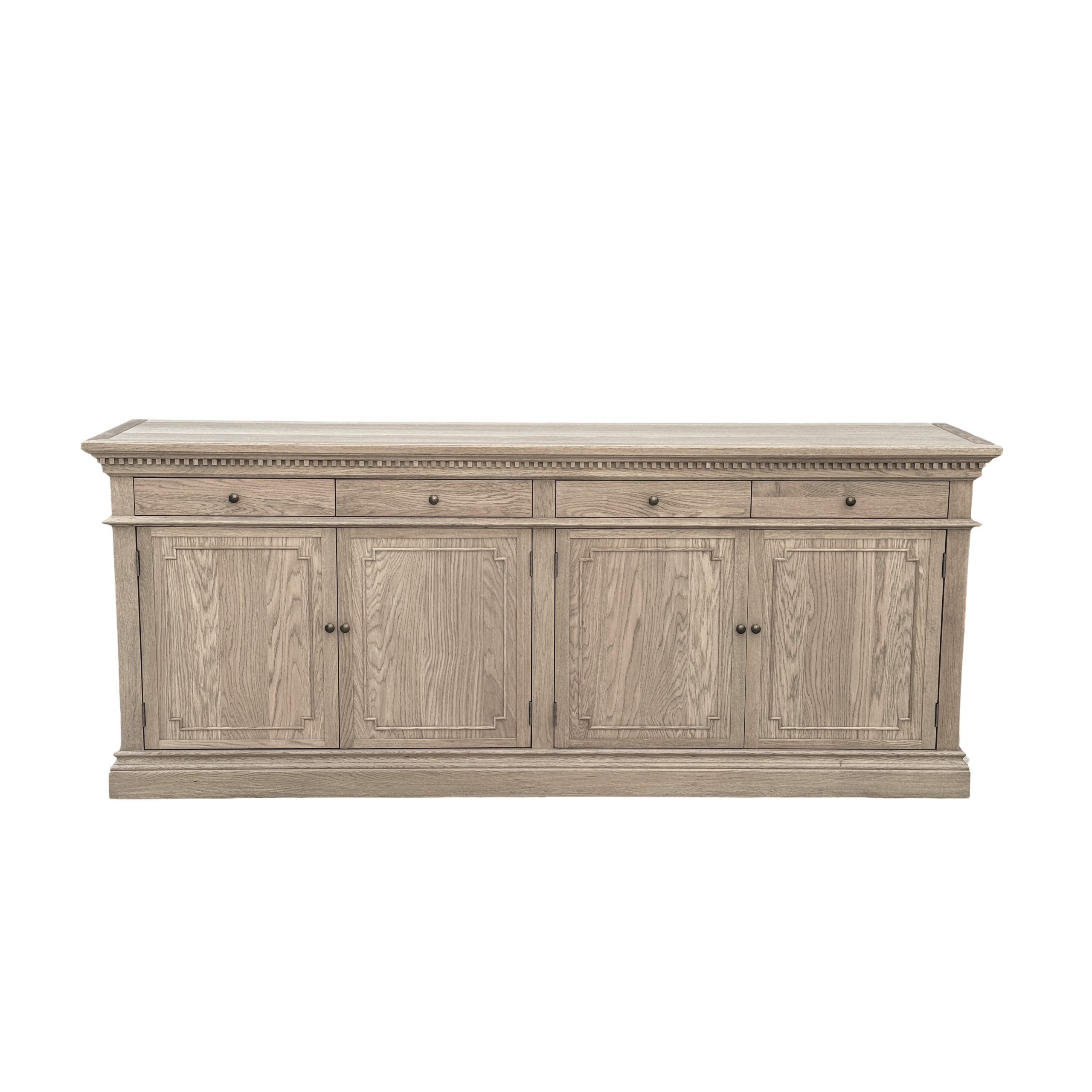 St. James Weathered Oak Sideboard 220cm