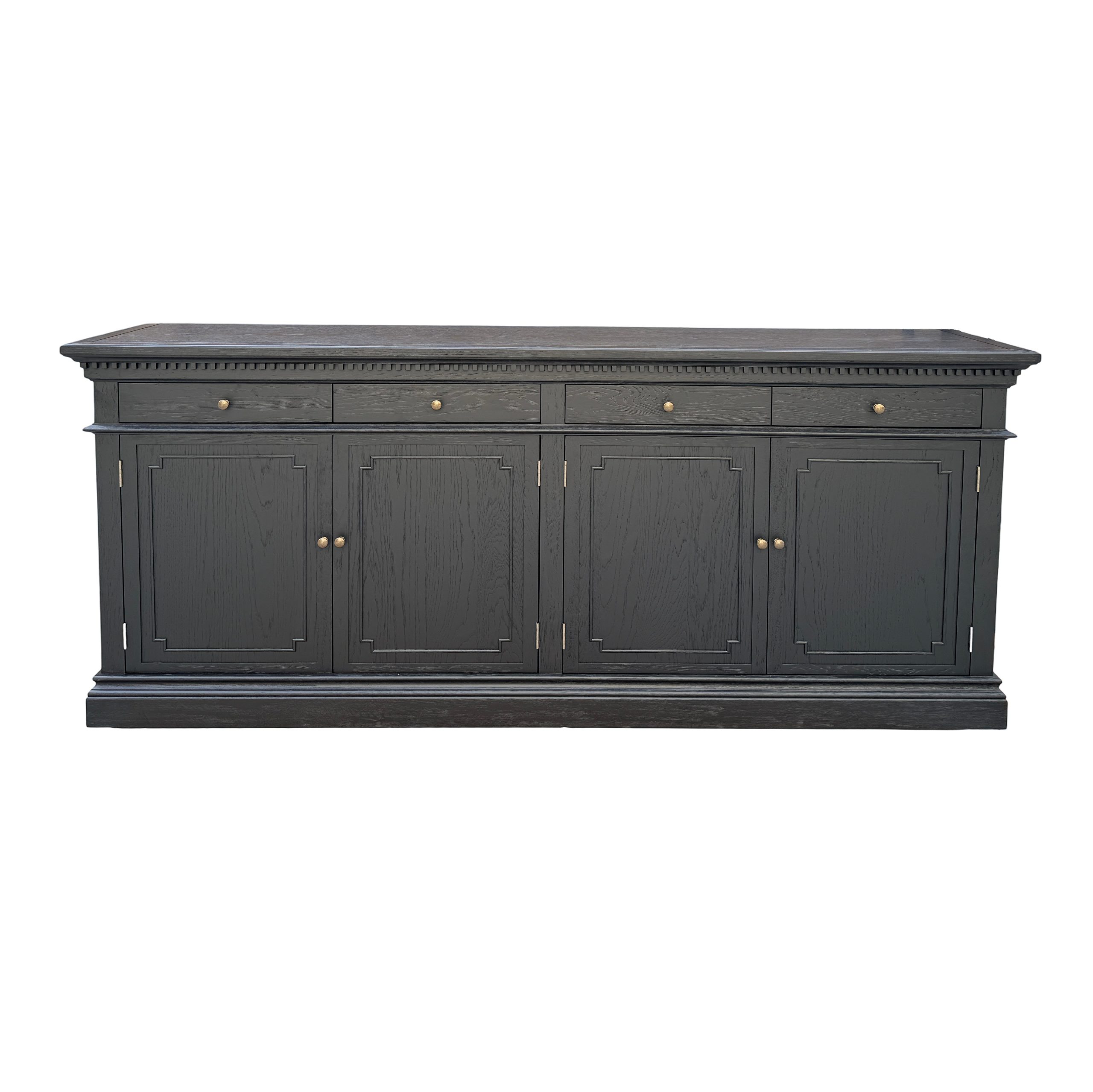 St. James Sideboard Black Oak 220cm