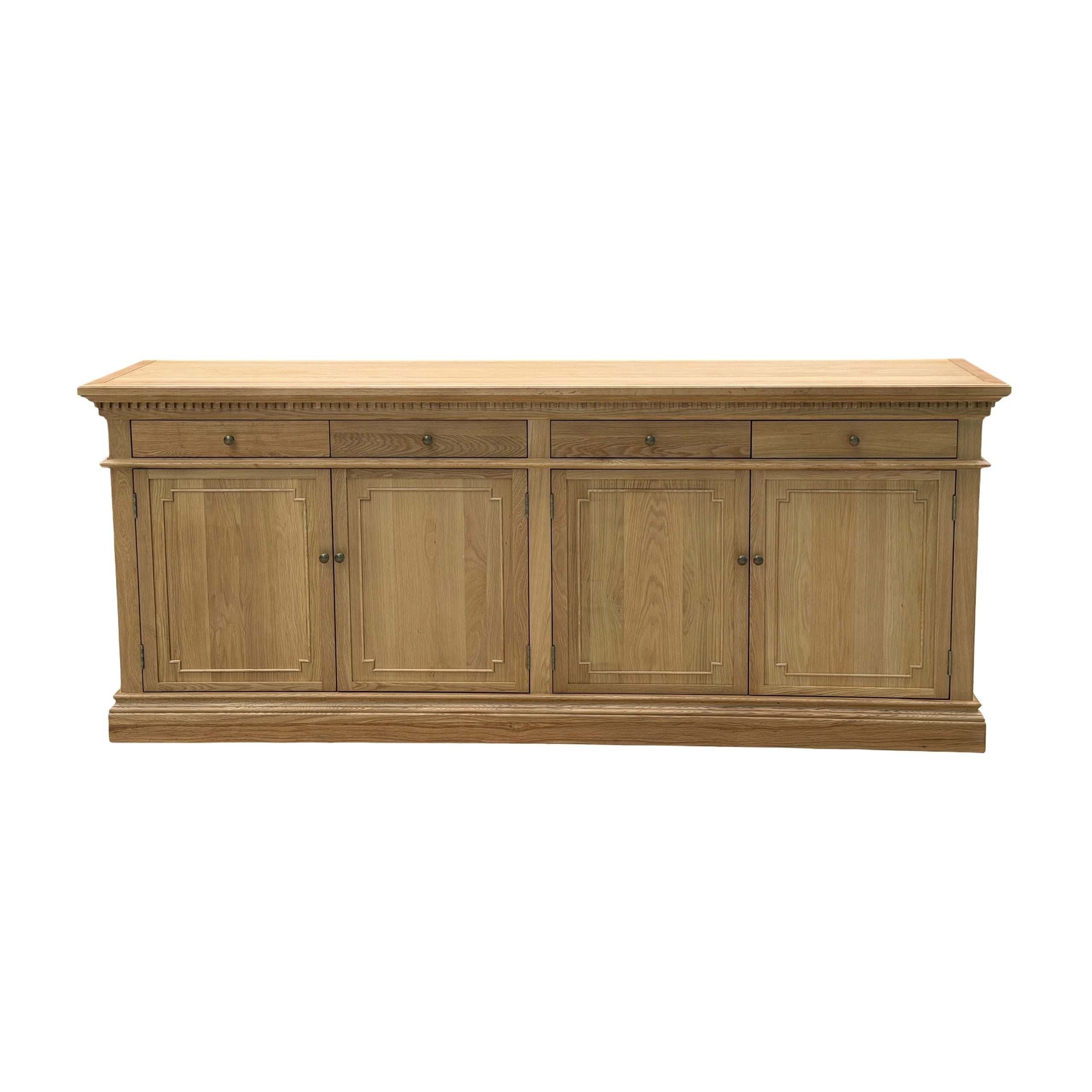 St. James Sideboard Natural Oak 220cm