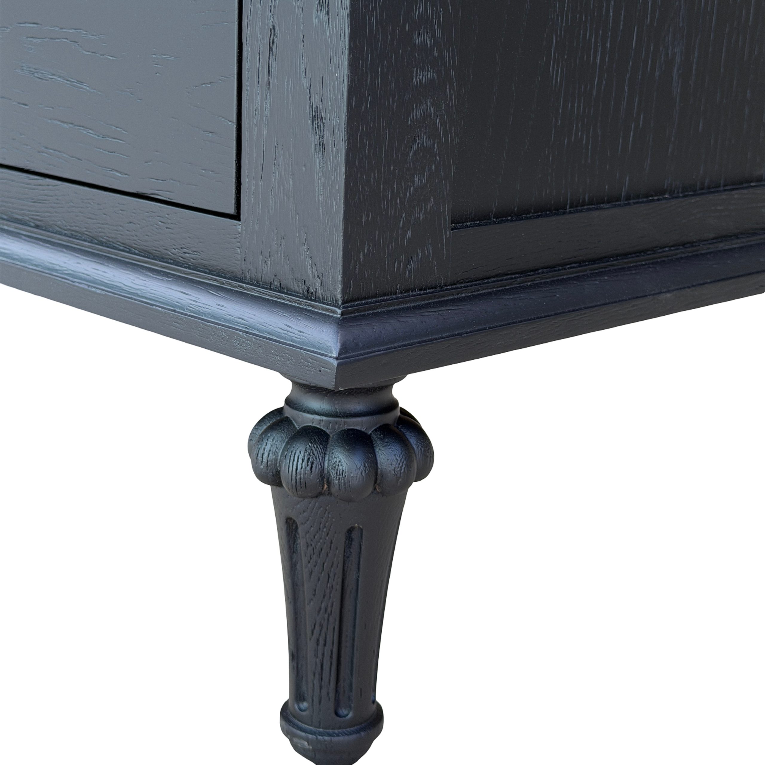 Emmerson 8 Drawers Dresser Black Oak - Image 4