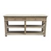 Heston Weathered Oak Console Table 160cm